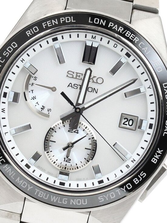 SEIKO Astron Nexter SBXY049/8B63-0BD0 Day date Solar Powered Radio Men\'s _938978 main image 7